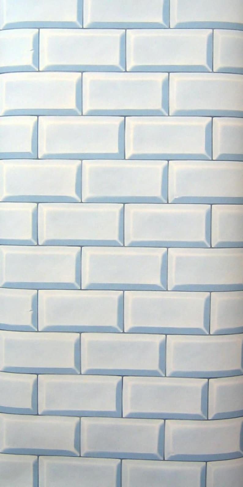 Vintage Wallpaper Metro Blau per meter