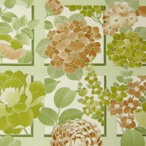 Vintage Wallpaper Trellisa grün #1957