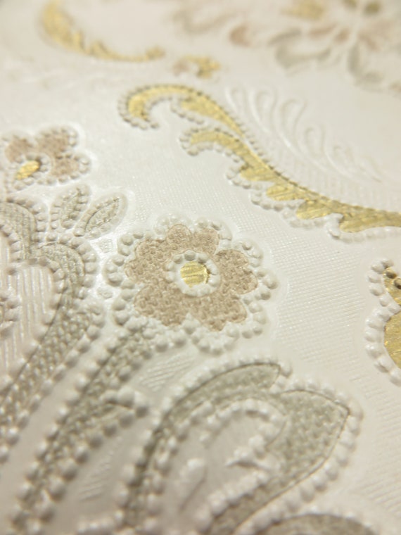 Vintage Wallpaper La Perla per meter