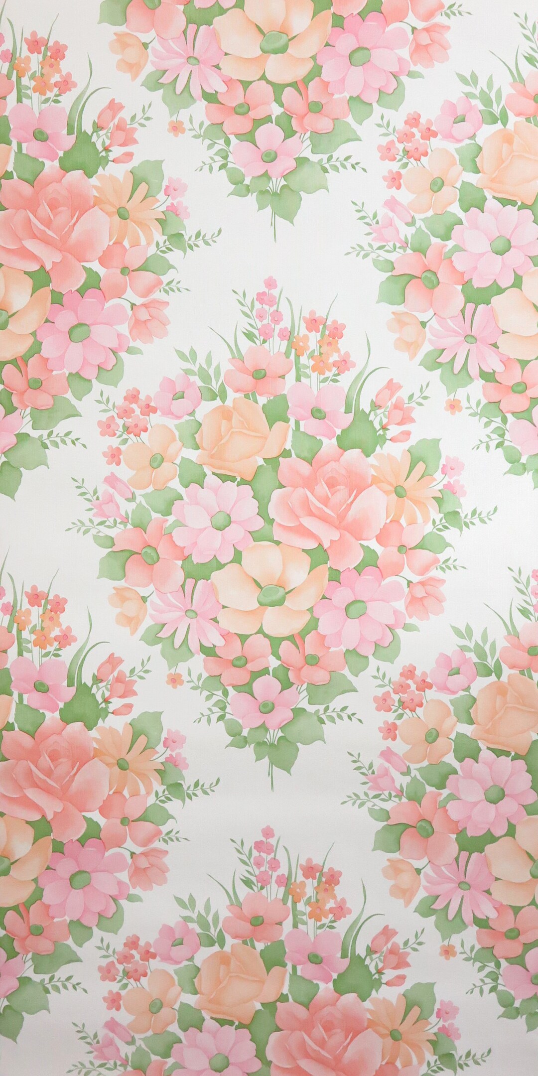 Vintage Wallpaper Francesca per Meter 3266 - Etsy