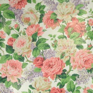 Vintage Wallpaper Rosarot per meter 2708 image 1