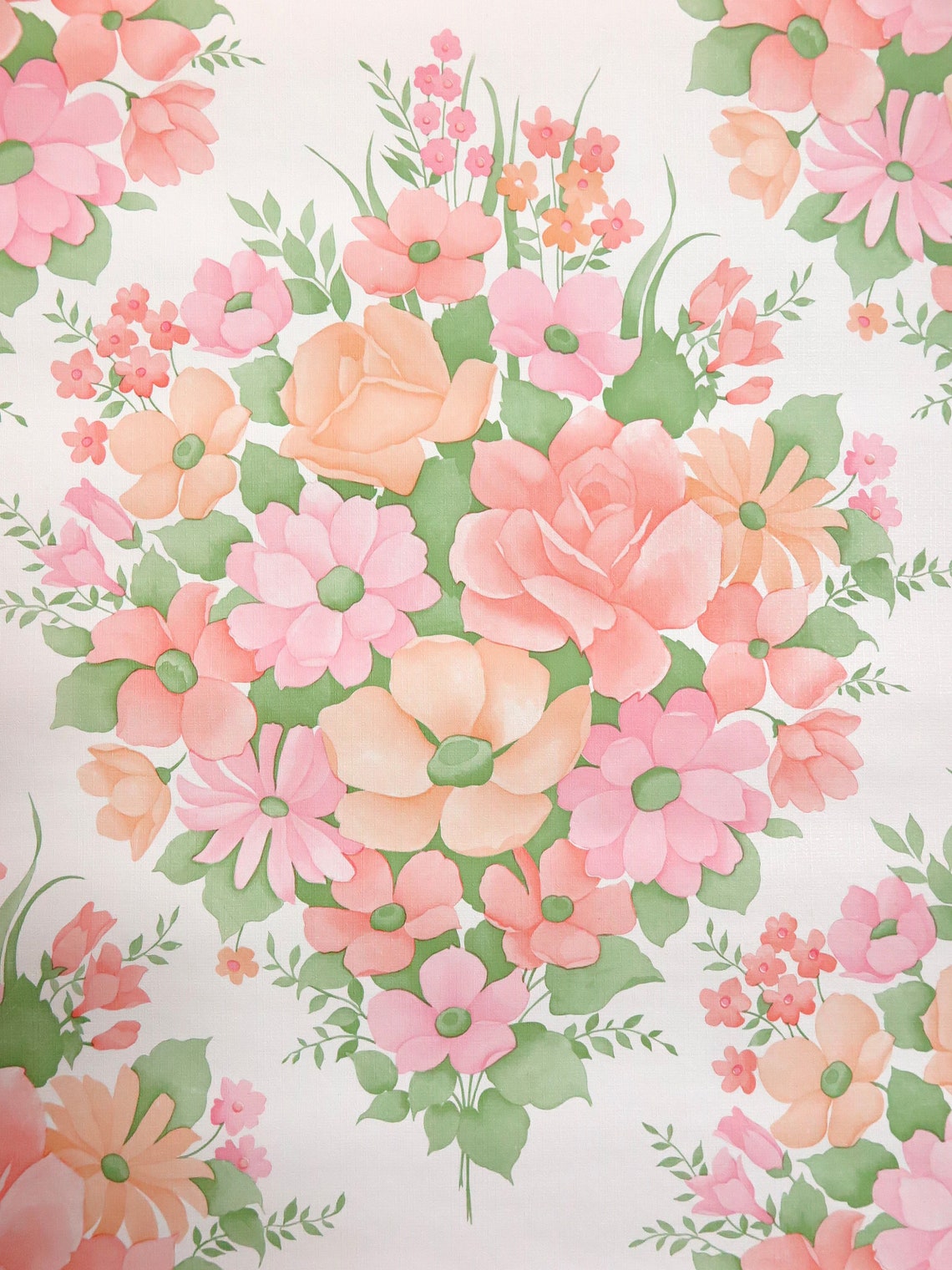 Vintage Wallpaper Francesca per Meter 3266 - Etsy