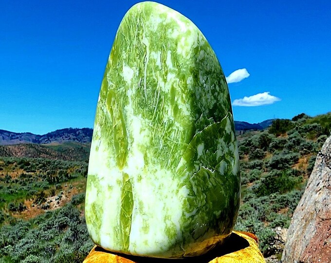 Large Polished "Healerite"-Noble Serpentine-Freeform