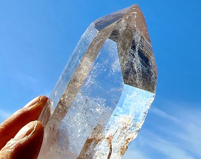 Clear Himalayan Quartz Crystal Power Piece