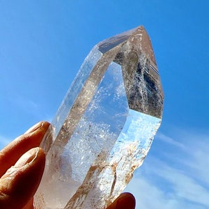 Clear Himalayan Quartz Crystal Power Piece