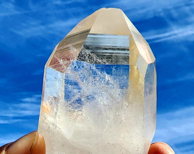 Light Smoky Himalayan Quartz Crystal