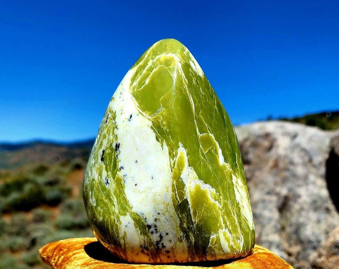 Large Polished "Healerite"-Freeform-Noble Serpentine