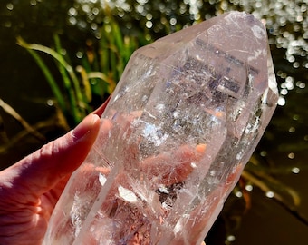 Himalayan Healing Quartz Crystal Double Terminated Point ~ 11 Lb