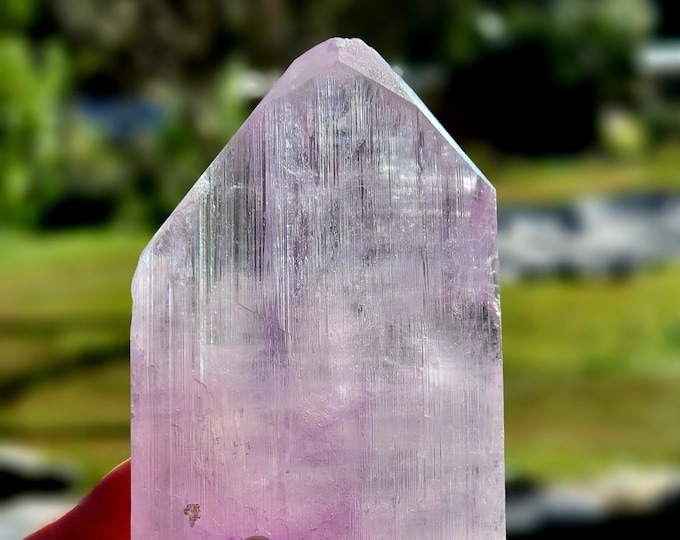 Large Kunzite Gemmy Pink