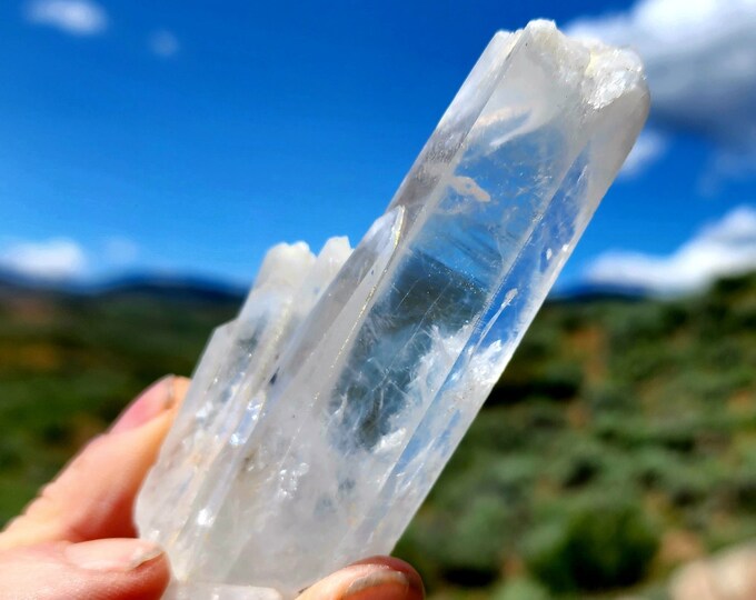 Lemurian Blue Mist Quartz