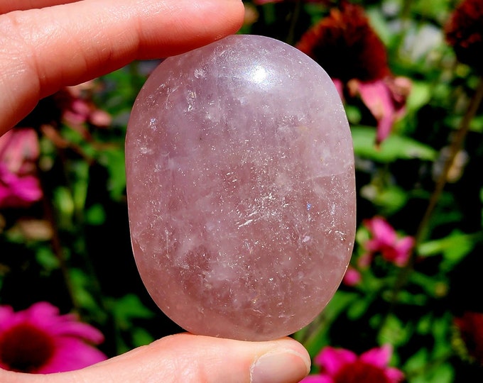 Rose Quartz Palm Stones