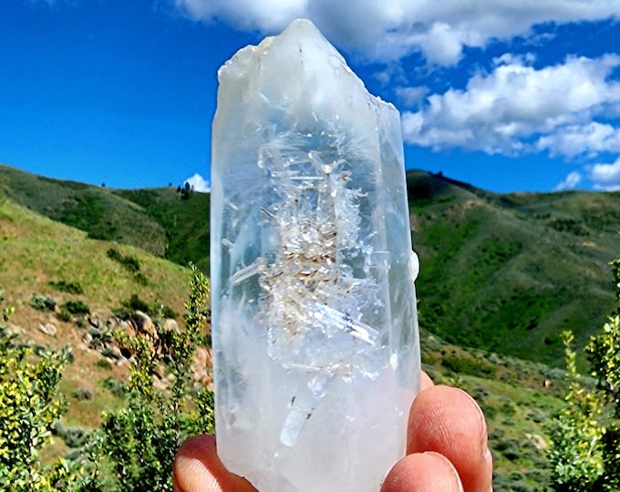 Lemurian Blue Mist Quartz