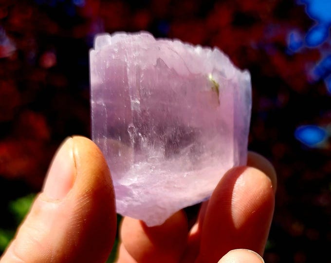 Gemmy Pink Kunzite Pocket Piece-Very Gemmy & Sweet