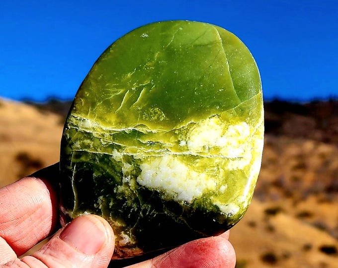 Beautiful "Healerite" Noble Serpentine-Polished Piece