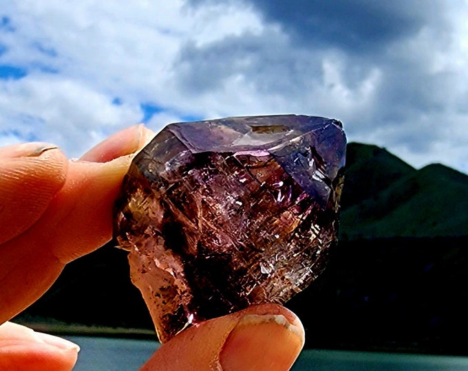 Zambian Quartz Crystal-Elestial Formation