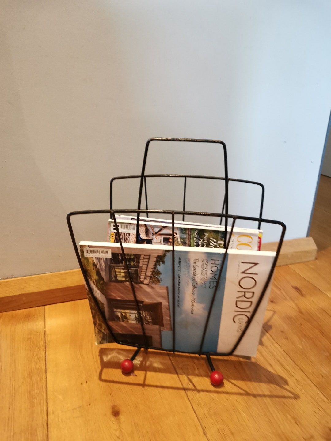 Mid-century Charles/ray Eames Style Vintage Sputnik/atomic Magazine ...