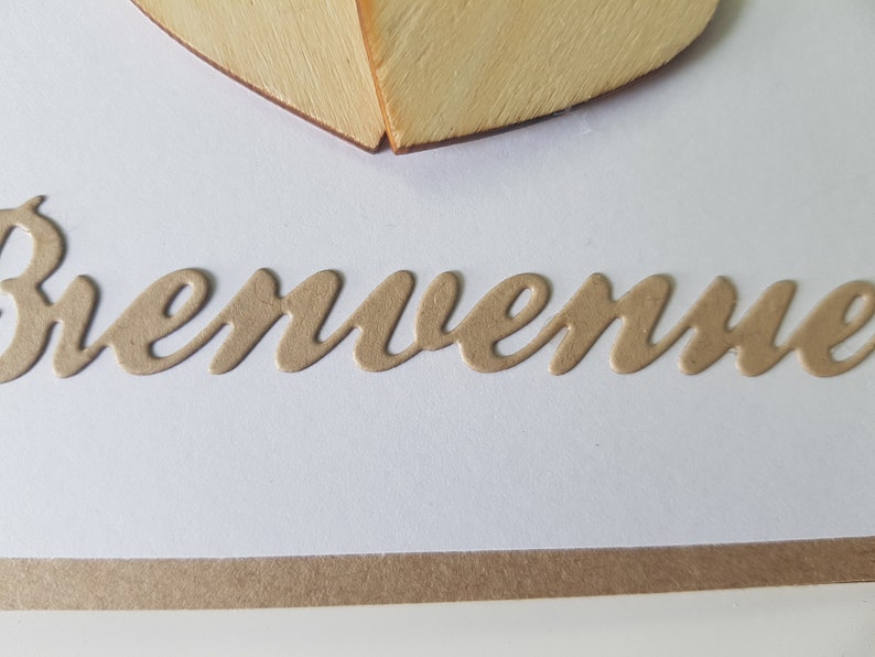 Carte bienvenue bébé félicitations naissance Bild 5