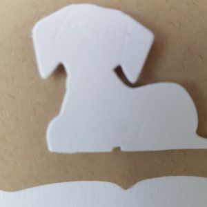Carte anniversaire chien kraft afbeelding 4