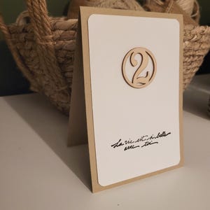Carte anniversaire de mariage 1 an, 2 ans , ....