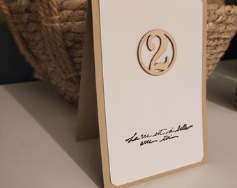 Carte anniversaire de mariage 1 an, 2 ans , ....