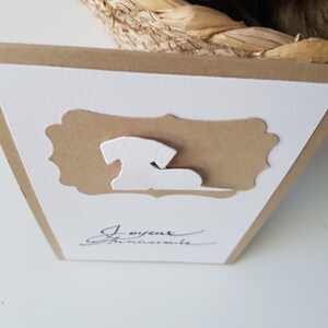 Carte anniversaire chien kraft afbeelding 2