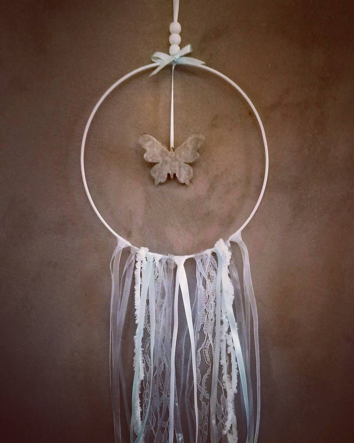 Attrape Rêves, Dreamcatcher Déco Chambre Garçon Bois Papillon