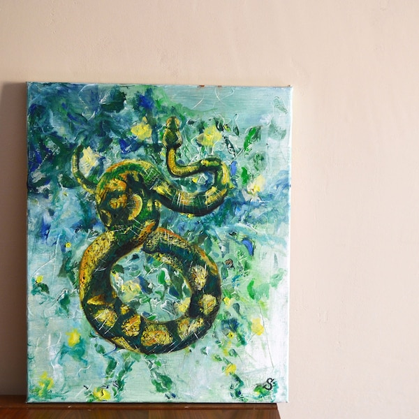 Œuvre originale - Tableau #Snake