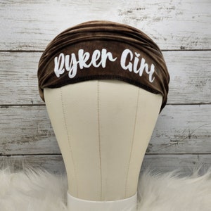 Brown Tie-dye Glitter Ryker Girl Headband, One of a Kind, Ryker Ryder, Ryker 600, Ryker 900, Ryker Rally