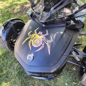 Spider Frunk Decal, Spyder, Spyder Ryder, F3, F3S, F3T, RT image 1