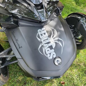 Split Spyder Frunk Decal, Spyder, Spyder Ryder, F3, F3S, F3T, F3L, RT image 4