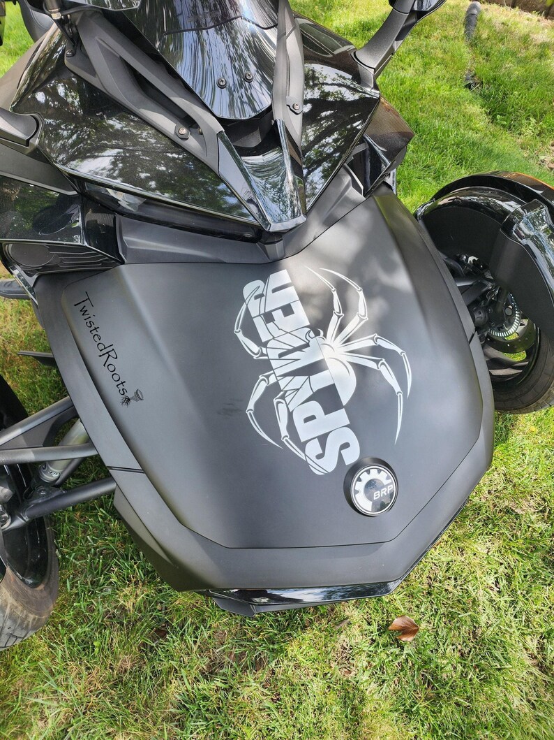 Split Spyder Frunk Decal, Spyder, Spyder Ryder, F3, F3S, F3T, F3L, RT image 4
