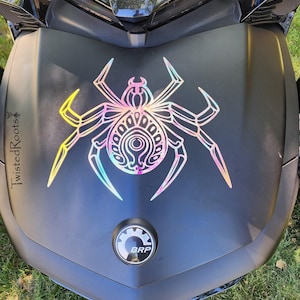 Spider Frunk Decal, Spyder, Spyder Ryder, F3, F3S, F3T, RT image 7