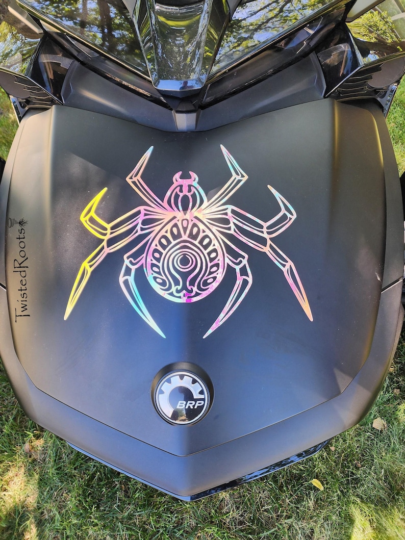 Spider Frunk Decal, Spyder, Spyder Ryder, F3, F3S, F3T, RT image 7