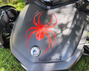 Spider Frunk Decal, Spyder F3, F3S, F3T, F3L, RT