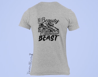 RT, This Beauty Owns a 3 Wheel Beast, Long, Short and Sleeveless Tees, Spyder RT, Spyder Tshirt, Spyder RT Shirt