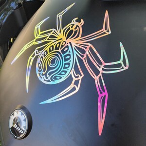 Spider Frunk Decal, Spyder, Spyder Ryder, F3, F3S, F3T, RT image 3