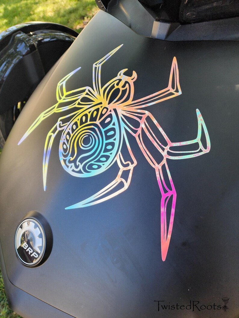 Spider Frunk Decal, Spyder, Spyder Ryder, F3, F3S, F3T, RT image 3