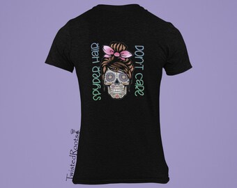 Spyder Hair - Sugar Skull Shirt, Sleeveless, Short and Long Sleeved Tees, Spyder F3, Spyder F3s, Spyder F3T, Spyder F3L, Spyder RT