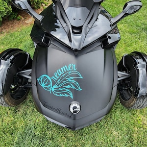 Dreamer Frunk Decal, Spyder, Ryker, F3, F3S, F3T, RT, Ryker 600, Ryker 900, Ryker Rally