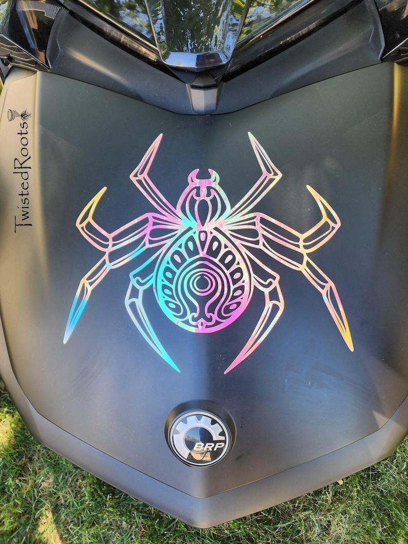 Spider Frunk Decal, Spyder, Spyder Ryder, F3, F3S, F3T, RT image 5