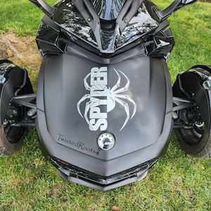Split Spyder Frunk Decal, Spyder, Spyder Ryder, F3, F3S, F3T, F3L, RT