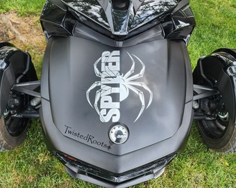 Split Spyder Frunk Decal, Spyder, Spyder Ryder, F3, F3S, F3T, F3L, RT