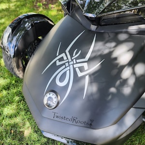 Celtic Spider Frunk Decal, Spyder, Spyder Ryder, F3, F3S, F3L, F3T, RT