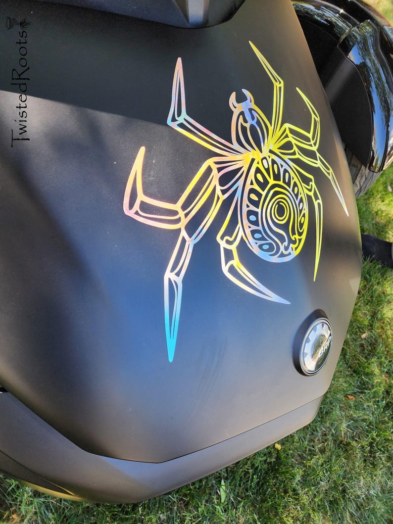Spider Frunk Decal, Spyder, Spyder Ryder, F3, F3S, F3T, RT image 4