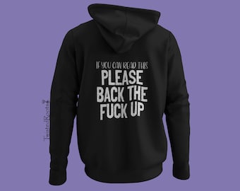 Reflective 'If You Can Read This' Hoodie: Spyder, Trike, Motorcycle