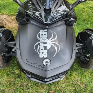 Split Spyder Frunk Decal, Spyder, Spyder Ryder, F3, F3S, F3T, F3L, RT image 1