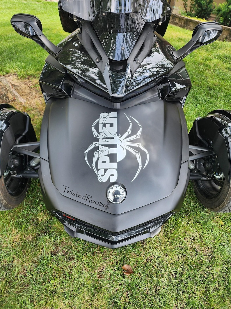 Split Spyder Frunk Decal, Spyder, Spyder Ryder, F3, F3S, F3T, F3L, RT image 1