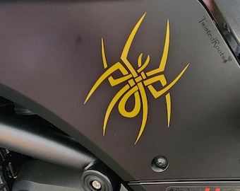 Celtic Spider Decal, Spyder Decal, Laptop Decal, Bumper Sticker