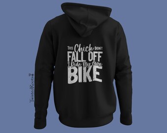 Reflective This Chick Didn't Fall Off: Unisex Hooded Sweatshirt