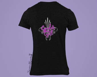 Reflective Spyder Girl Pinstripe, Long, Short and Sleeveless Tees, Spyder, 3 wheel Motorcycle, Trike, RT, F3, F3S, F3L, F3T